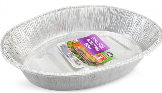 (image for) PPS FOIL ROAST TRAY OVAL XL