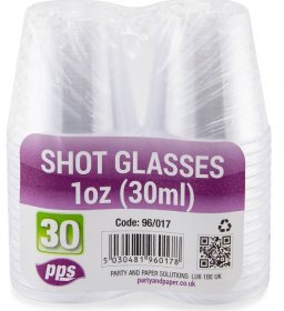 (image for) PPS PLASTIC SHOT GLASS 30S
