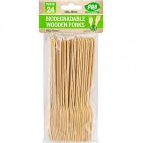 (image for) PPS WOODEN FORKS