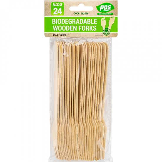 (image for) PPS WOODEN FORKS