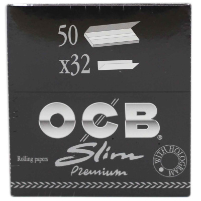 (image for) OCB PAPER PREMIUM BLACK SLIM