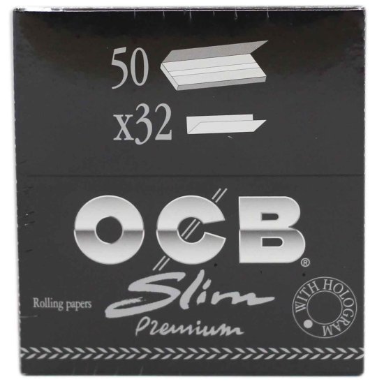 (image for) OCB PAPER PREMIUM BLACK SLIM