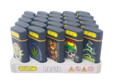 (image for) GSD LIGHTER ELECT RASTA RUBBER