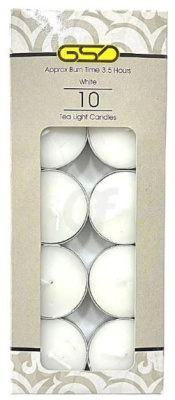 (image for) GSD TEALIGHT CANDLE WHITE