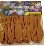 (image for) GSD BALLOON METALIC GOLD 12S
