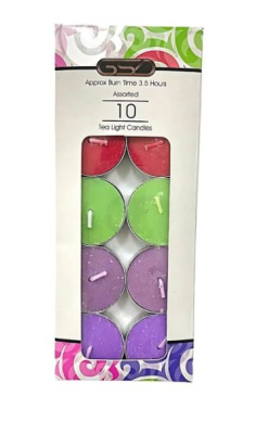 (image for) GSD TEALIGHT CANDLE ASST