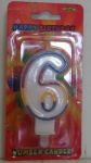 (image for) GSD B/DAY CANDLE NUMBER 6