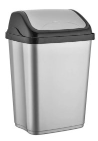 (image for) HOBBY SWING BIN BLACK/SILVER