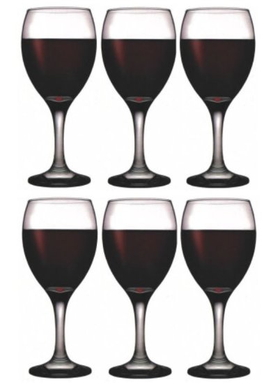 (image for) PB IMPERIAL BURGUNDY WINE GLAS