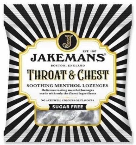 (image for) JAKEMANS MENTHOL BAG THROAT&CH