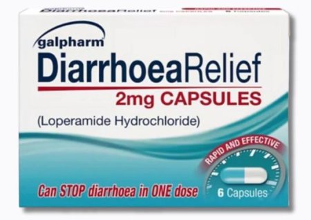 (image for) GALPHARM DIARRHOEA RELIEF CAPS