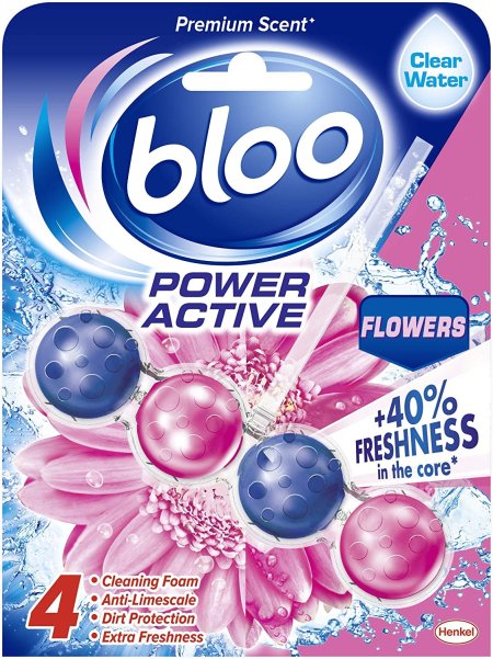 (image for) BLOO TOILET RIMBLOCK- FLOWERS