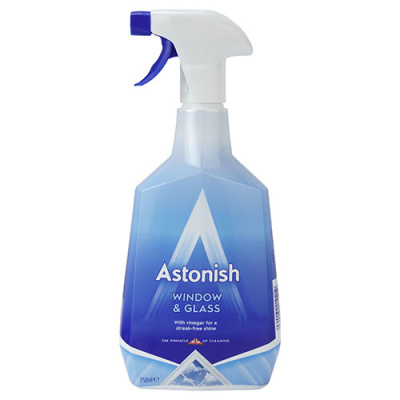 (image for) ASTONISH WINDOW & GLASS CLEANER - 750ML