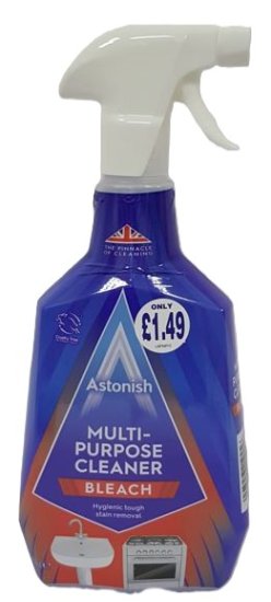 (image for) ASTONISH MULTI PURPOSE CLEANER BLEACH PM 1.49 - 750ML