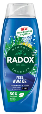 (image for) RADOX SHOWER GEL FEEL AWAKE - 225ML
