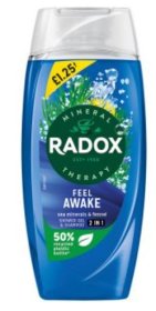 (image for) RADOX SHOWER GEL FEEL AWAKE PM1.25 - 225ML
