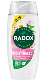 (image for) RADOX SHOWER GEL MOISTURISE PM1.25 - 225ML