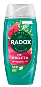 (image for) RADOX SHOWER GEL FEEL HYDRATED - 225ML