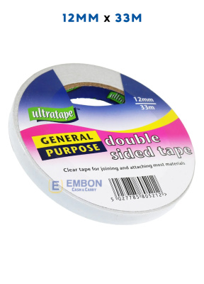 (image for) ULTRA DOUBLE SIDEDE TAPE 33M -12MM