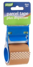 (image for) ULTRA BROWN TAPE & DISPENSER 20M-48MM