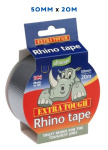 (image for) RHINO CLOTH TAPE SILVER 20M-50MM