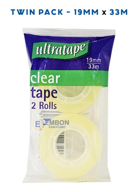 (image for) ULTRA CLEAR TAPE TWIN 33M-19MM