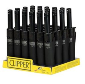 (image for) CLIPPER LIGHTER TUBE MINI S/BK