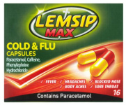 (image for) LEMSIP MAX STRENGTH CAPSULES