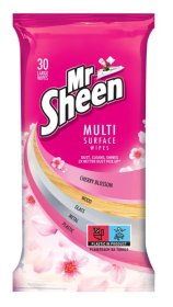 (image for) MR SHEEN M/SUR WIPES CHERRY/B