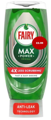 (image for) FAIRY MAX POWER WASHING UP LIQUID ORIGINAL PM2.99 - 450ML