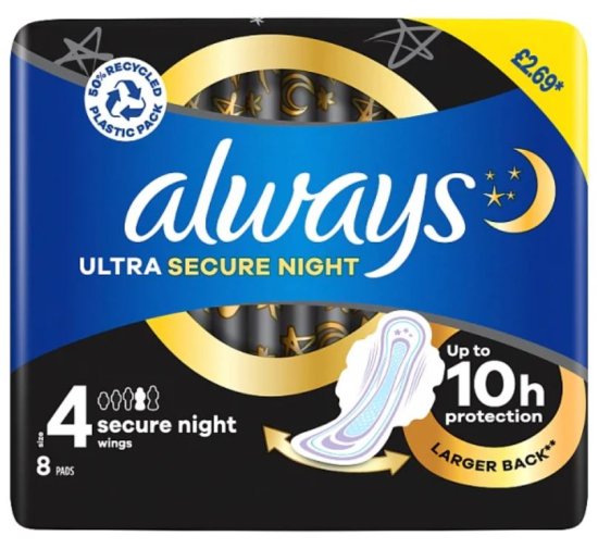 (image for) ALWAYS ULTRA SECURE NIGHT+WINGS PM2.69 - 8S