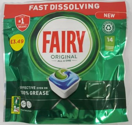 (image for) FAIRY ADVANCED DISHWASH TAB PM3.49 - 14TABS