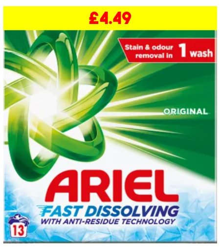 (image for) ARIEL W/POW ORIGI PM4.49 13W