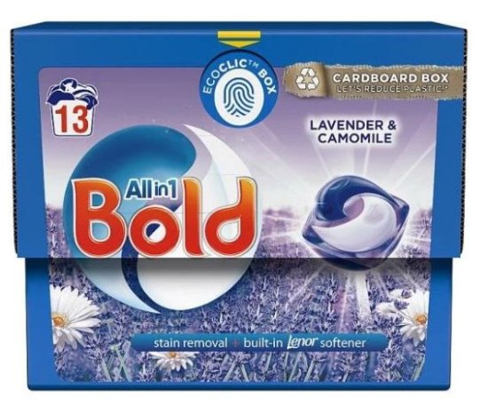 (image for) BOLD ALLIN1 PODS LAVENDER & CAMOMILE - 13WASH