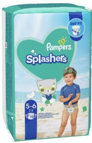 (image for) PAMPERS SPLASHERS SWIM PANT 5-6 - 10S