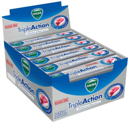 (image for) VICKS TRIPLEACTION LOZENGE SF