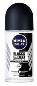 (image for) NIVEA ROLL ON BLACK &WHITE INVISIBLE -50ML
