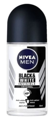 (image for) NIVEA ROLL ON BLACK &WHITE INVISIBLE -50ML