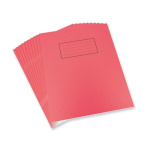 (image for) SILVINE EXERCISE BOOK RED 80PAGES - 9X7""