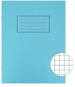 (image for) SILVINE EXERCISE BOOK SQUARE 7MM - 9X7""