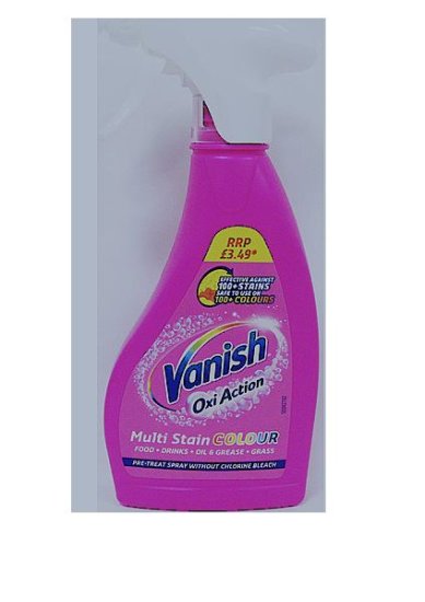 (image for) VANISH FABRIC STAIN REMOVER SPRAY PM3.49