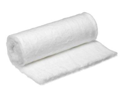 (image for) PRETTY COTTON WOOL ROLL WHITE
