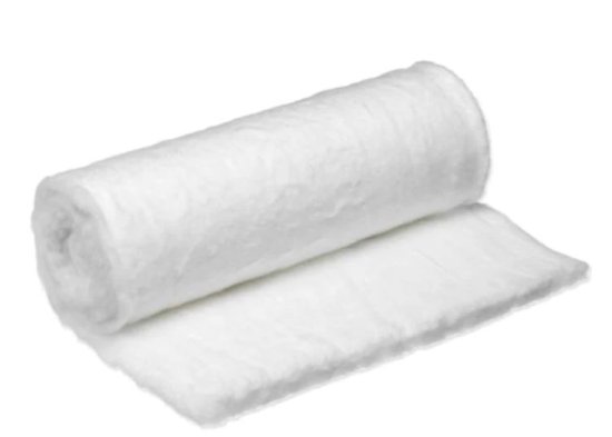 (image for) PRETTY COTTON WOOL ROLL WHITE