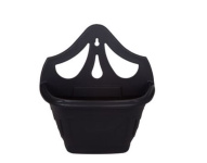(image for) VENETIAN WALL PLANTER BLACK