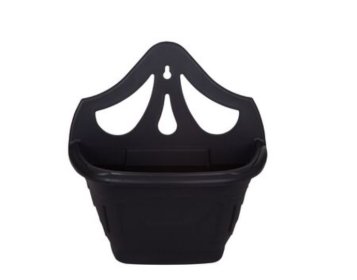 (image for) VENETIAN WALL PLANTER BLACK