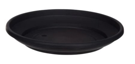 (image for) VENET POT SAUCER ROUND BLACK