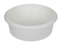 (image for) LARGE ROUND BOWL CREAM