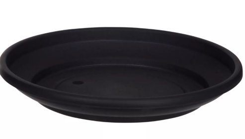 (image for) VENET POT SAUCER ROUND BLACK