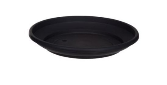 (image for) VENET POT SAUCER ROUND BLACK