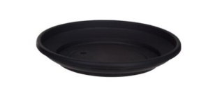(image for) VENET POT SAUCER ROUND BLACK